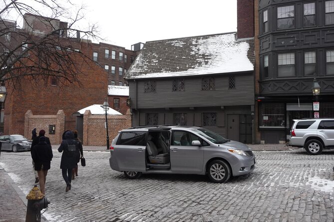 3-Hour Private "Cold Weather- Warm Van" Driving Tour of Boston - Paul Revere House and Old North: the Revolution story starts close