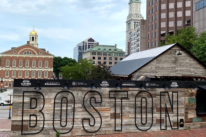 A Taste of the Freedom Trail: Boston's Iconic Food & History Tour - Boston Sign Photo Stop and the Government Center Crossroads