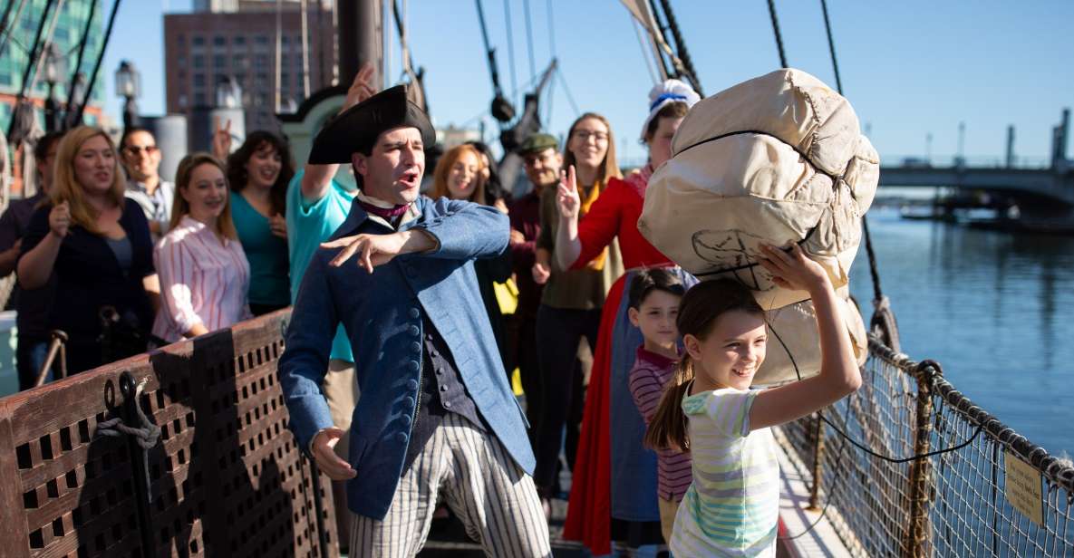 Boston: Boston Tea Party Ships and Museum Interactive Tour - Choosing your role: handbills, mohawks, and the march