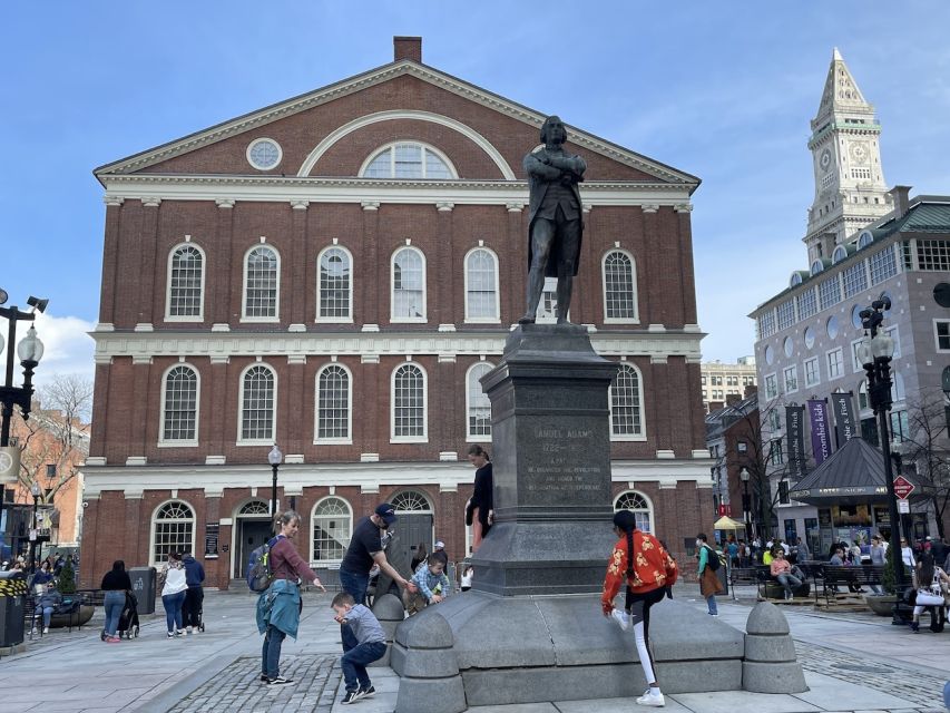 Boston: City History and Highlights Audio App Walking Tour - Quincy Market, Faneuil Hall, and Samuel Adams: liberty talk in the open air