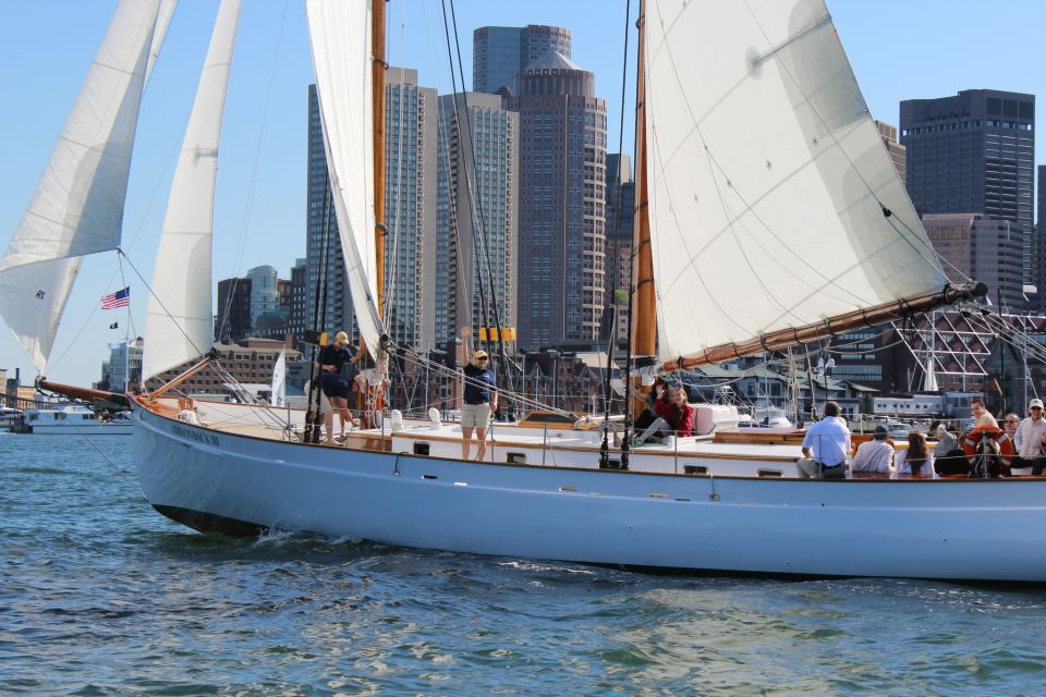 Boston: Downtown Harbor Sailing Cruise - Drinks onboard: soda is included, adult beverages are optional