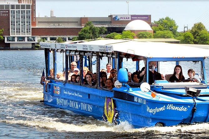 Boston Duck Boat Sightseeing City Tour with Cruise Along Charles River - Key points to know before you go