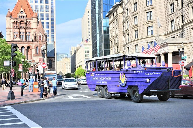 Boston Duck Boat Sightseeing City Tour with Cruise Along Charles River - Getting to the water: the Charles River splashdown and skyline payoff