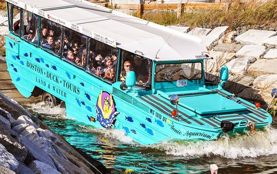 Boston Duck Tour: The Original and World-Famous - Entering the WWII duck experience: land to water without a change of plans