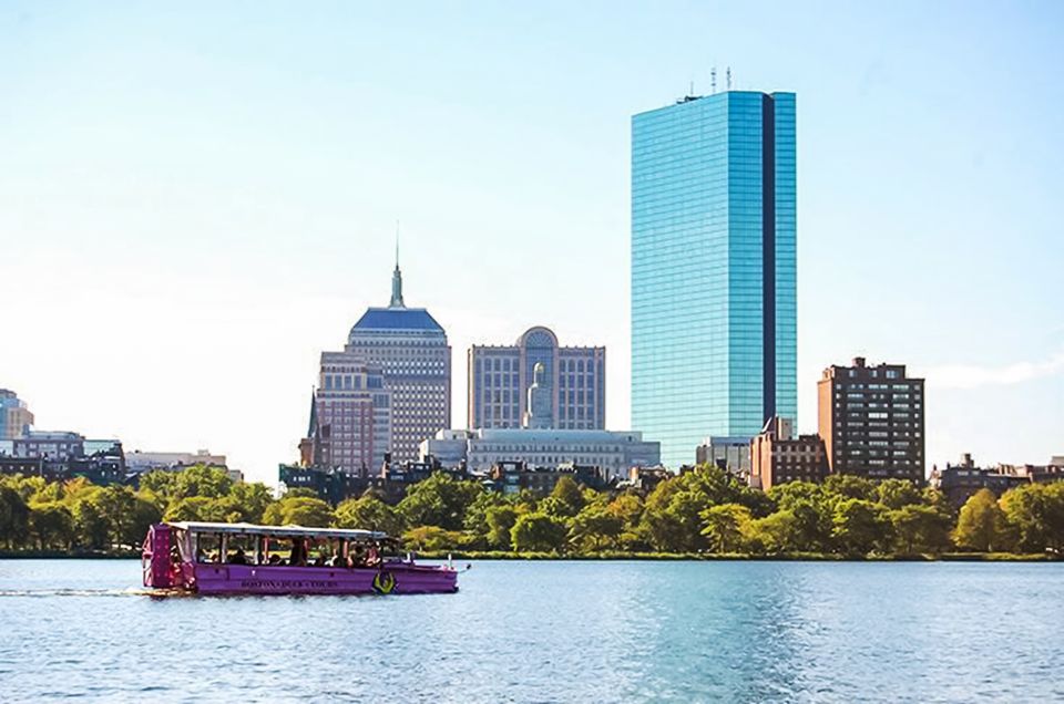 Boston Duck Tour: The Original and World-Famous - The splash into the Charles River: the moment that changes the whole tone