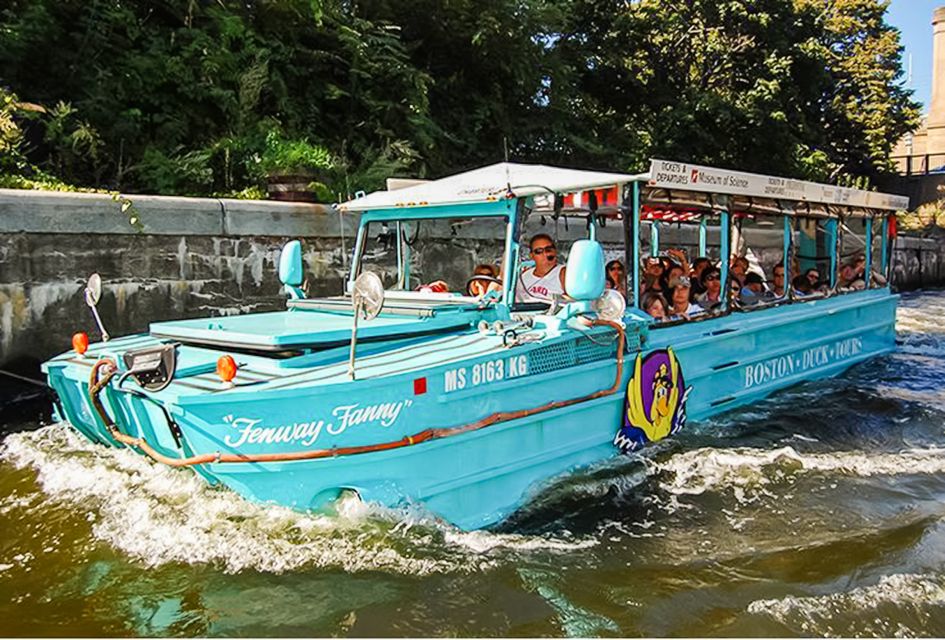 Boston Duck Tour: The Original and World-Famous - Where you board: Museum of Science or Prudential Center, plus other departure options