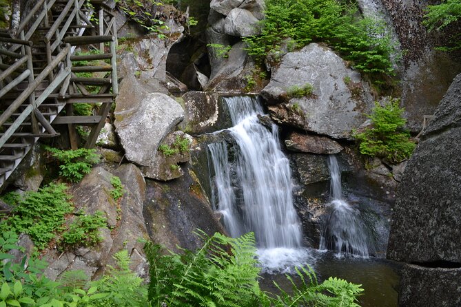 Boston Fall Foliage Day Trip to White Mountains, Lost River Gorge - Lost River Gorge and Boulder Caves: Boardwalks, Disappearing Water, and Optional Canyoning Vibes