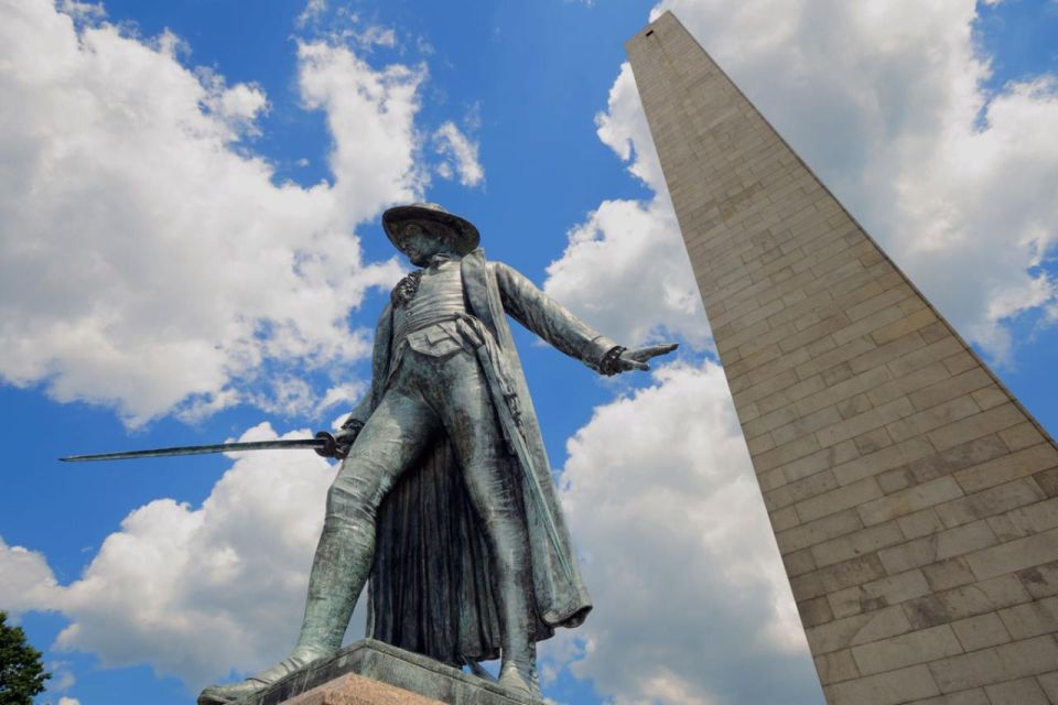 Boston: Freedom Trail, Bunker Hill, & USS Constitution Tour - Old South Meeting House and the Boston Massacre site: where tension turns physical