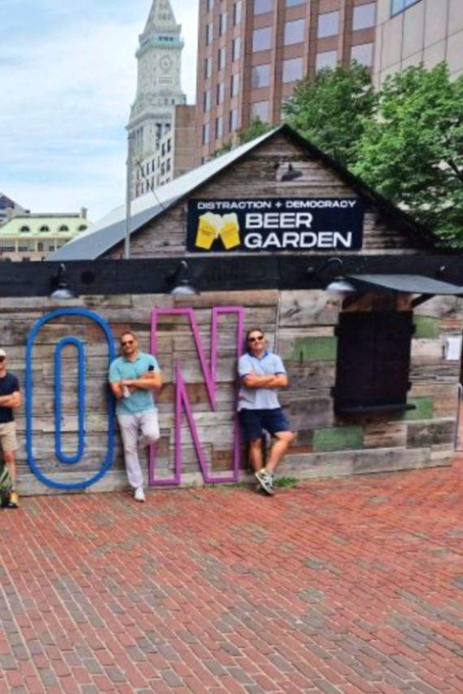 Boston: Full Revolution Story Epic Small Group Walking Tour - Finding City Hall Plaza and your guide by Five Iron Golf