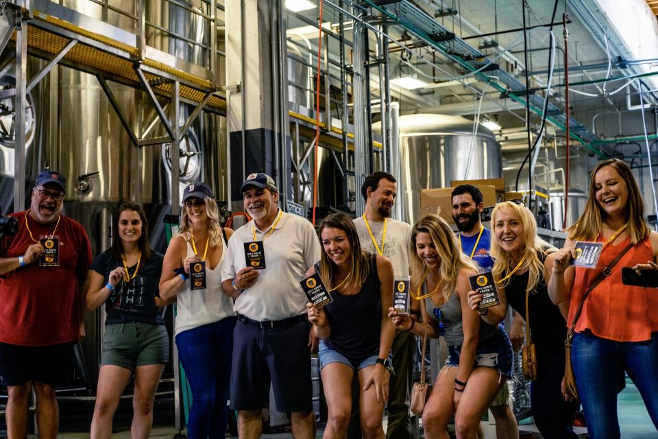 Boston: Guided Craft Brewery Tour with a Snack - Starting at 2 Park Plaza: Easy to Find, Easy to Stand By
