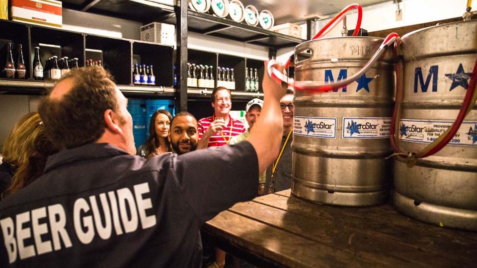 Boston: Guided Craft Brewery Tour with a Snack - The Beer Tasting Flow: Up to 12 Samples, Real Pacing