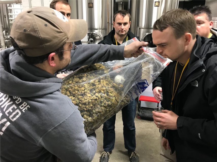 Boston: Guided Craft Brewery Tour with a Snack - The Snack That Keeps Tastings Pleasant