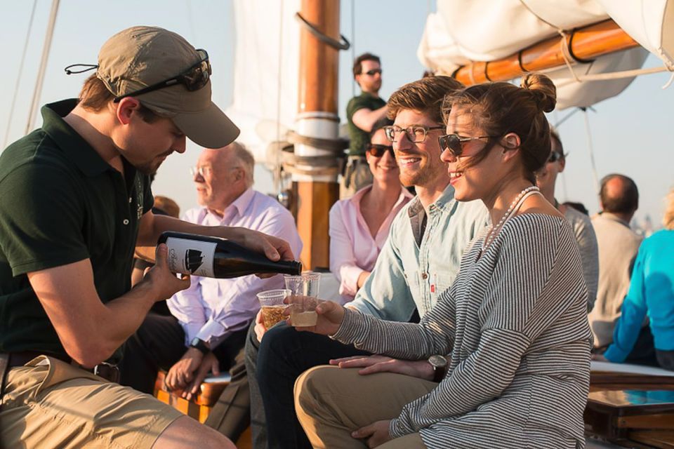 Boston: Harbor Champagne Sunset Sail from Rowes Wharf - The Boston Harbor route: landmarks you’ll pass at sunset