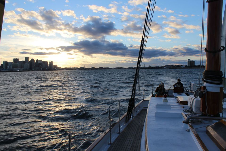 Boston: Harbor Champagne Sunset Sail from Rowes Wharf - Crew stories, sailing talk, and the Q&A you’ll actually use