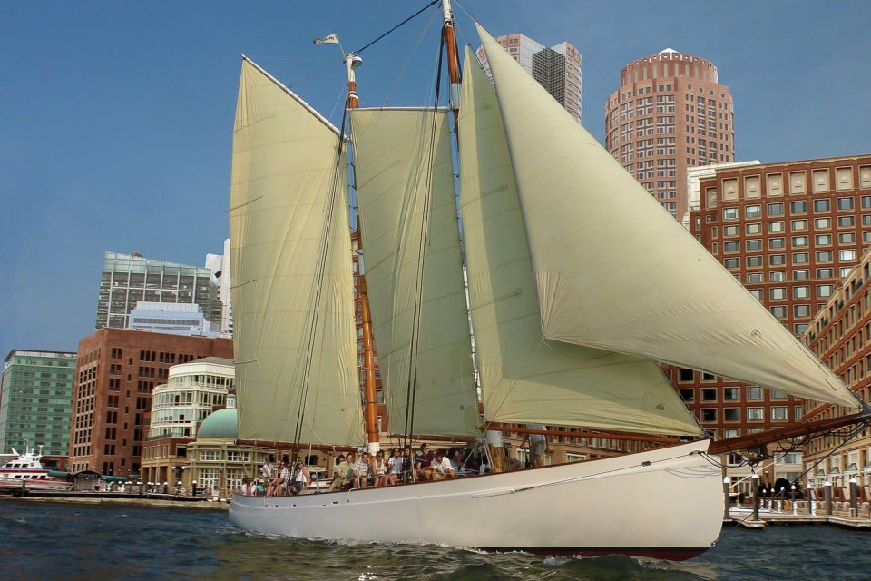 Boston: Harbor Champagne Sunset Sail from Rowes Wharf - Adirondack III or IV: what the boat experience feels like