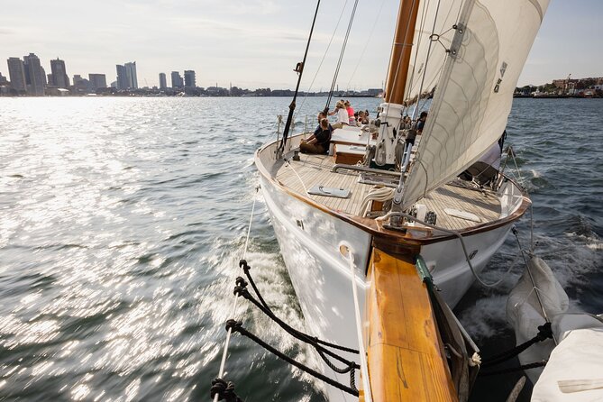 Boston Harbor Sunset Sail Tour - Schooner Adirondack II/III: the feel is classic, the weather is real