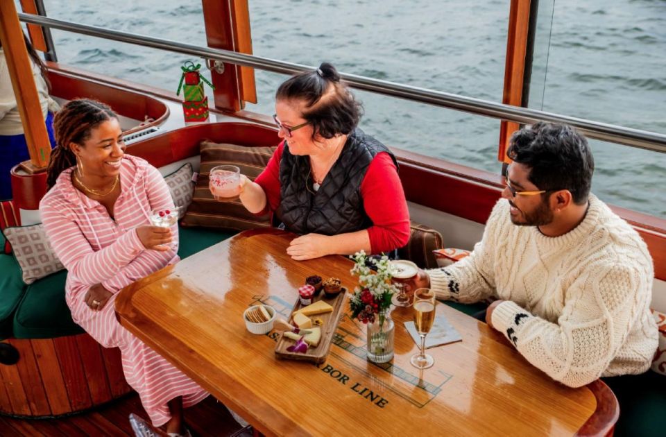 Boston: Harbor Sunset Yacht Cruise - Sunset cannon fire off USS Constitution: the moment you’ll remember