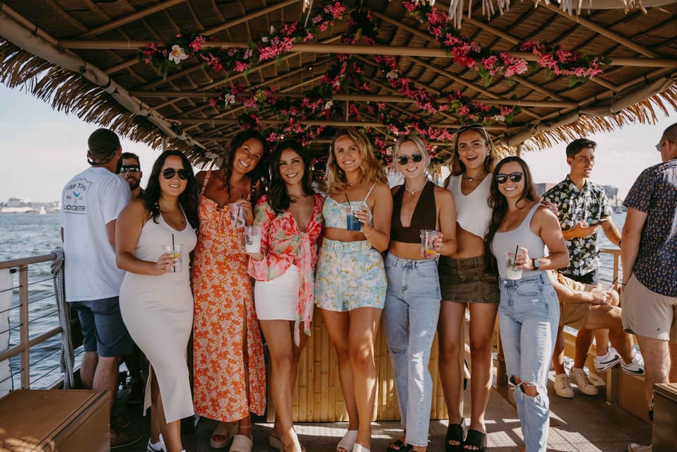 Boston Harbor: Tropical Boston Boat Cruises - Tiki-Themed Boston Harbor Fun From Rowes Wharf