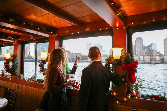 Boston Holiday Cocoa Cruise - What You’ll Actually Pay For: Drinks Onboard, Food On Your Own