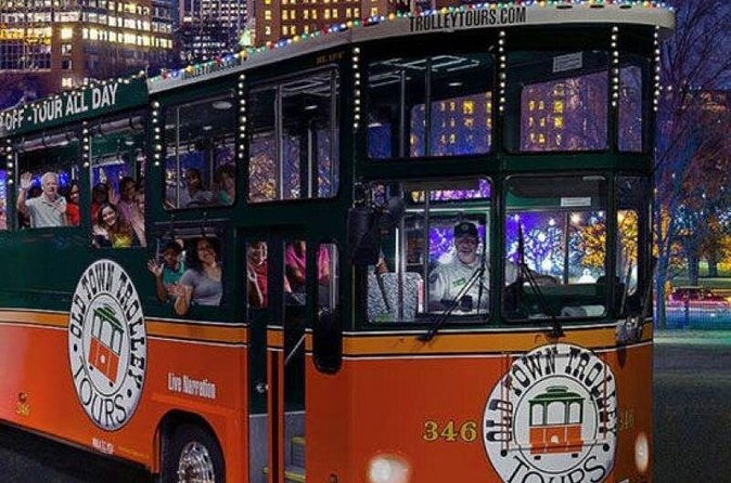 Boston: Holiday Sights and Festive Nights Trolley Tour - Quincy Market, Faneuil Hall, and the Holiday Crowd Energy (From a Warm Seat)