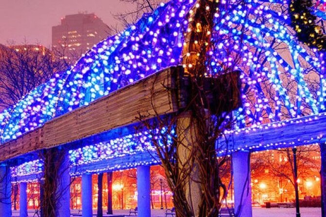 Boston: Holiday Sights and Festive Nights Trolley Tour - The One Stop That Matters Most: Boston Common for Frog Pond and the Halifax Tree
