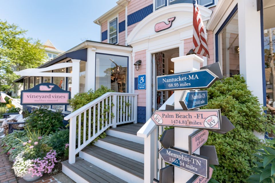 Boston: Martha's Vineyard Day Trip with Optional Island Tour - Edgartown Time and the Jaws Factor