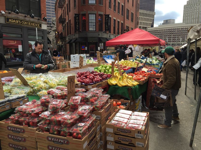 Boston: Seafood Tasting & Historical Walking Tour - Old State House Stories and Long Wharf Views