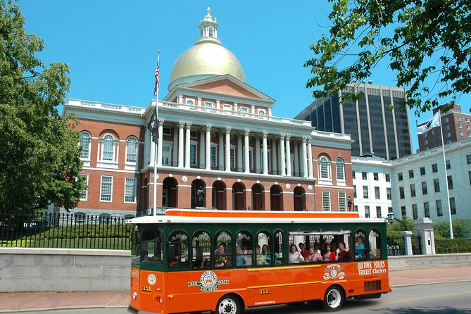 Boston Shore Excursion: Boston Hop-On Hop-Off Trolley Tour - The Green City Tour loop: a smart route for Boston highlights