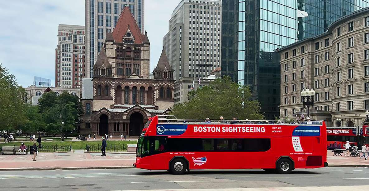 Boston Sightseeing: Single Ride Pass With Double-Decker Bus - Key highlights worth planning around