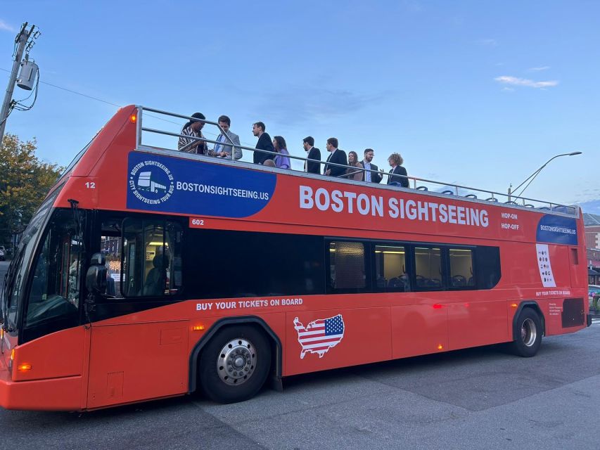 Boston Sightseeing: Single Ride Pass With Double-Decker Bus - The route logic: eight stops, one smooth tour day