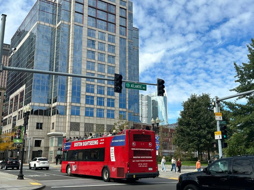 Boston Sightseeing: Single Ride Pass With Double-Decker Bus - Stop-by-stop: what you’ll get at each major location