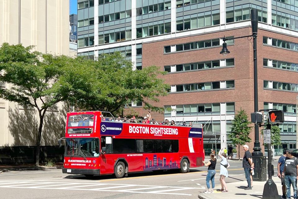 Boston Sightseeing: Single Ride Pass With Double-Decker Bus - Stops versus pass-bys: how the single ride pass changes your day