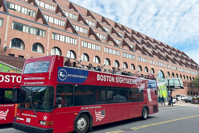 Boston Sightseeing Single Ride Pass With Double Decker Tour Bus - A 90-minute single ride over Boston’s core sights