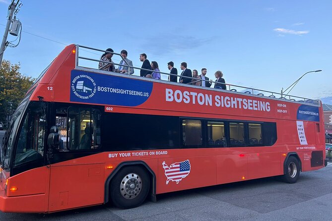 Boston Sightseeing Single Ride Pass With Double Decker Tour Bus - Timing matters: where you board, reboard, and choose your deck