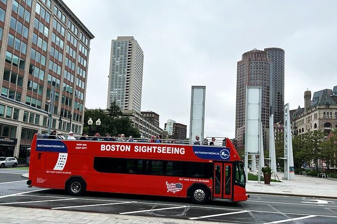 Boston Sightseeing Single Ride Pass With Double Decker Tour Bus - Price check: what you get for $41.99