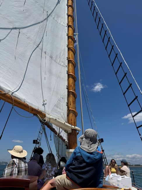 Boston: Sunday Pastries & Prosecco on Boston Harbor - What to watch for: weather, alcohol rules, and the onboard environment