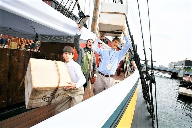 Boston Tea Party Ships and Museum Admission - The Tea-Dumping Moment and the Protest Behind It