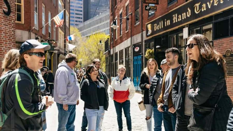 Boston: Top 10 Freedom Trail & 'Cheers' Guided Walking Tour - Faneuil Hall: the Cradle of Liberty in street-level context