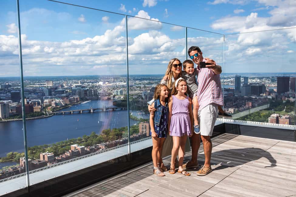 Boston: View Boston Observation Deck Entry Ticket - Cloud Terrace on the 51st floor: open-air 360° and the reality check on weather
