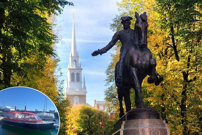 Boston Walking/Boat Revolutionary Tour; 1 if by Land, 2 if by Sea - Old State House to Faneuil Hall: British Power to the Cradle of Liberty