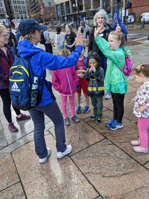 Boston Walking Tour for Children - Starting at Faneuil Hall: Samuel Adams, then straight into stories