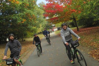 Boston's Emerald Necklace Guided Bicycle Tour - Meeting at Urban AdvenTours: what the start feels like
