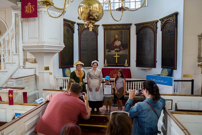 Boston's Old North Church Admission with Self-Guided Audio Tour - Timing your visit: 20 minutes to 1 hour, Mon to Sat
