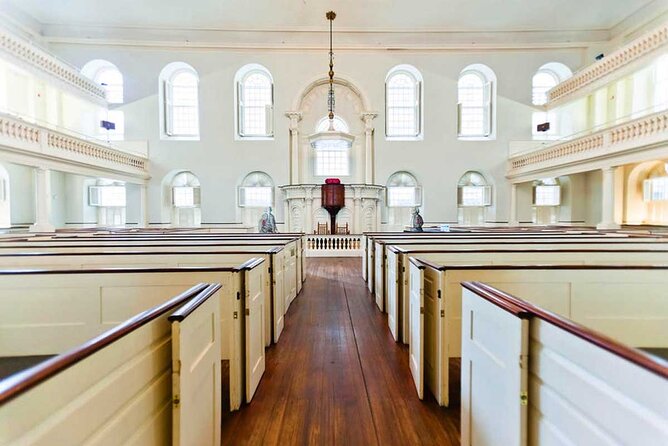 Boston's Old State House & Old South Meeting House Museums - Old South Meeting House (1729): The Big Meeting Room Behind the Tea Party