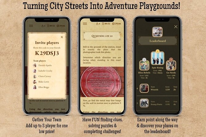 Cambridge Quest: Self Guided City Walk & Immersive Treasure Hunt - What You See and Learn: Clocks, Societies, and a Castle Footprint