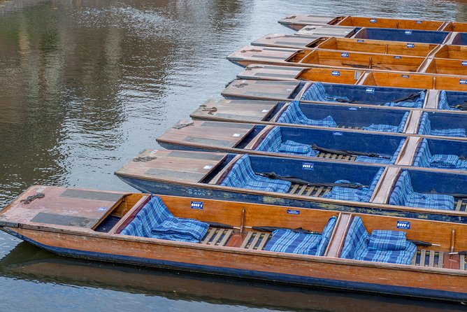 Cambridge University Colleges Guided Punting Tour - College Backs with Magdalene: the traditional finale back toward the station