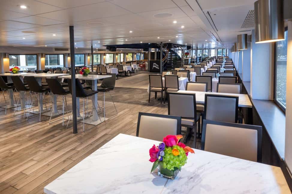 City Cruises Boston: Boston Harbor Lunch or Dinner Cruise - Entering Spirit of Boston: Boarding Time Matters