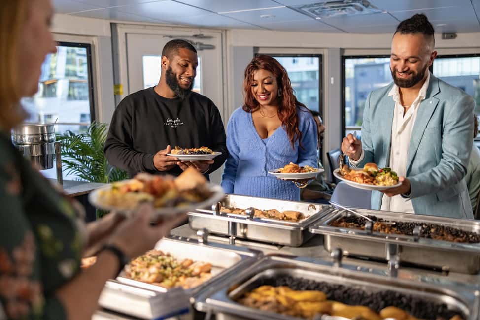 City Cruises Boston: Boston Harbor Lunch or Dinner Cruise - The Buffet Meal: More Than Just Food, It’s Part of the Timing