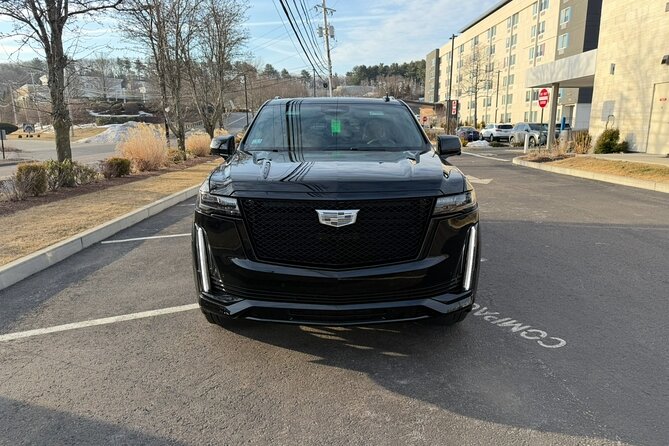 First Class Private Airport Transfer from Boston Logan - Inside the Vehicle: What Included Comfort Looks Like