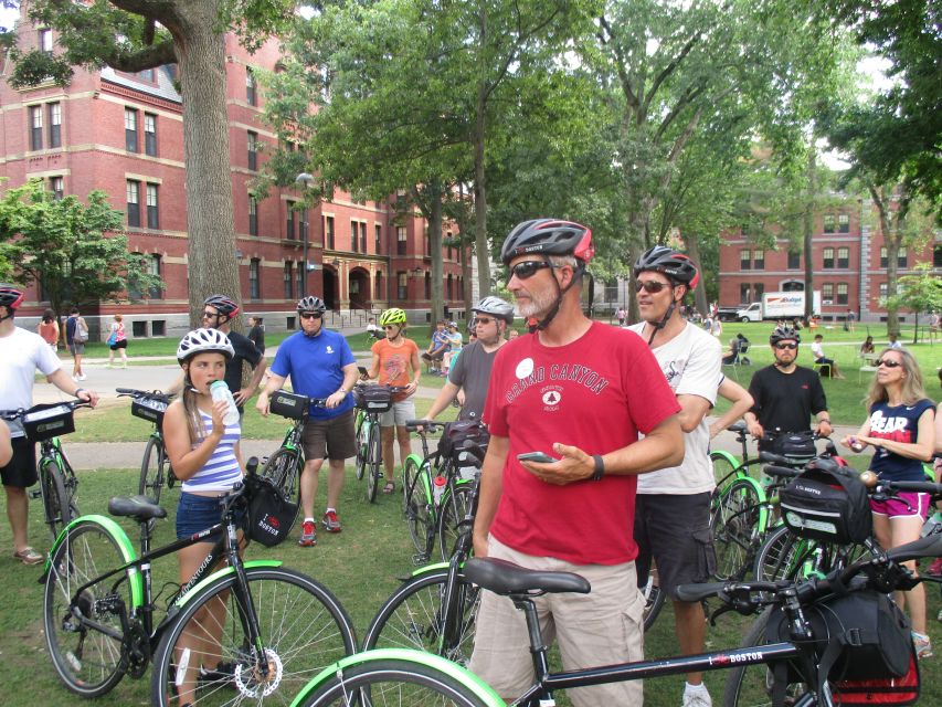 From Boston: Guided Bike Tour of Cambridge - Harvard Square: the easiest way to understand Cambridge fast